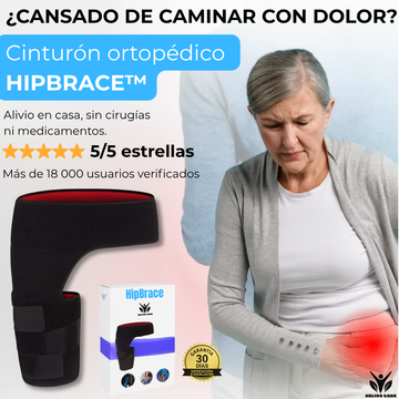 Cinturón Ortopédico HipBrace™ – Alivia el dolor lumbar al instante