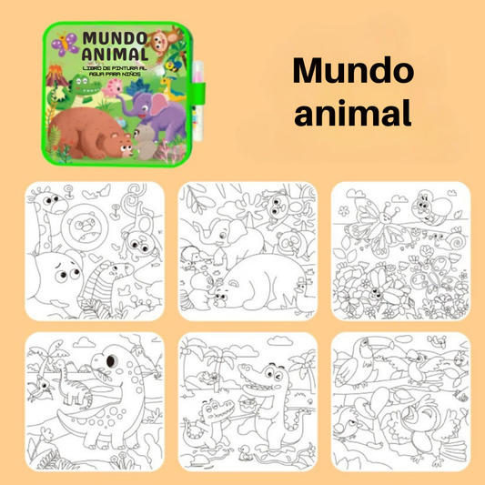 Aquapinta™ – Libro de pintura al agua reutilizable